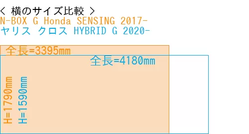 #N-BOX G Honda SENSING 2017- + ヤリス クロス HYBRID G 2020-